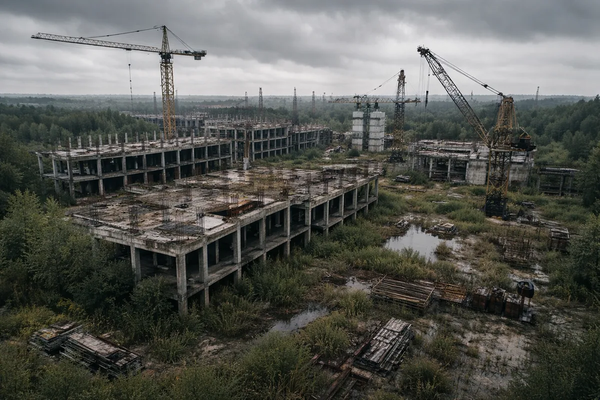 Замороженная стройка — цена простоя проекта